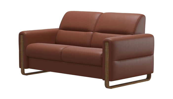 Stressless Fiona 2 Sofa Noblesse Tigereye Leather